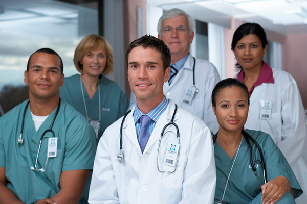Group of doctors