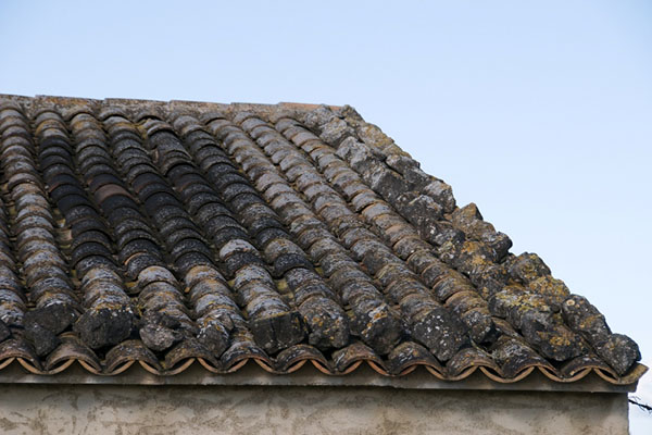 Rusted and rotting roof