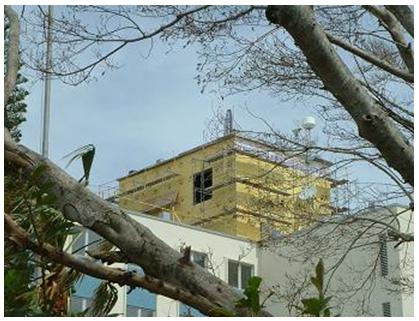 Repair of Hospital Penthouses Following Hurricane Frances