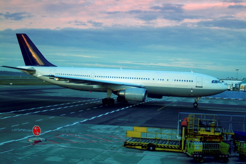 Airplane on tarmac