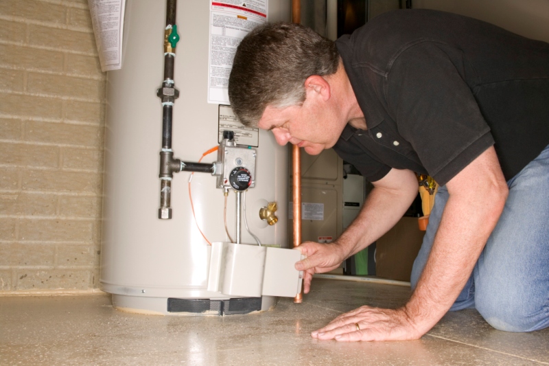 Repairing a water heater