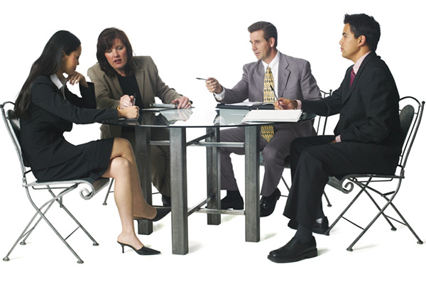 Small business meeting