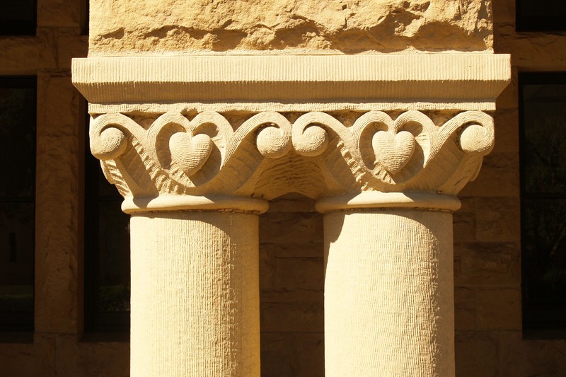 Two pillars