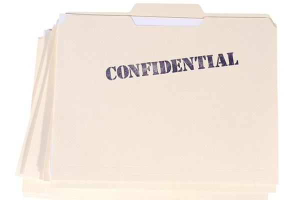 Confidential files