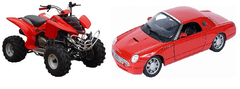 Four-wheeler car