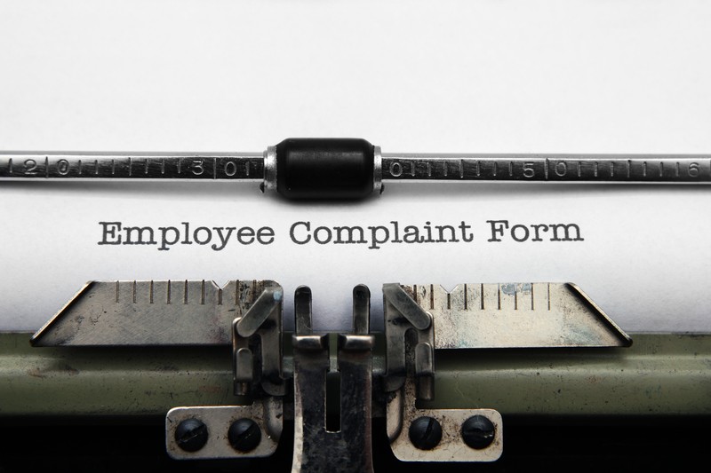 Employee complaint form