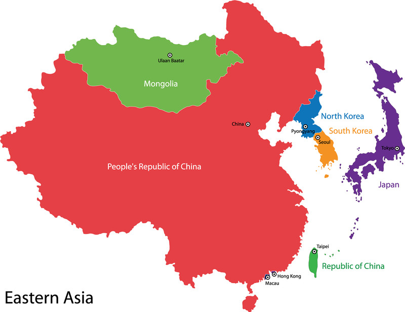 Map of Asia