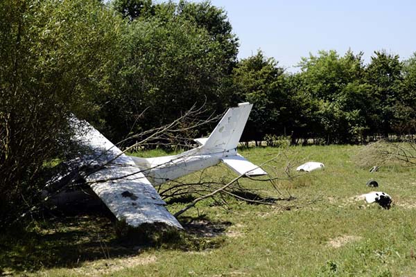 Small plane crash