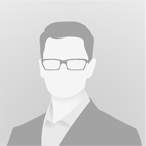 Male wearing glasses avatar headshot