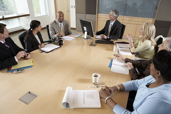 Weekly business meeting