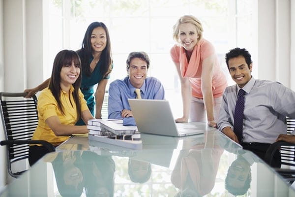 Group of interns