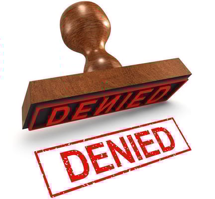 Denied stamp